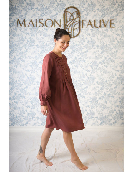 Patron de robe, blouse Atlas - Maison Fauve