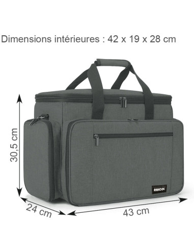 Sac deluxe Rascol pour machine à coudre