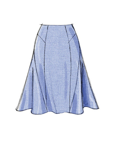 Patron de jupe - Vogue 8750