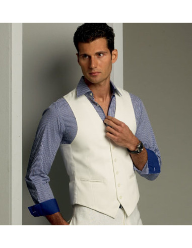 Patron de gilet - Vogue 8987