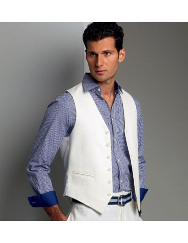 Patron de gilet - Vogue 8987