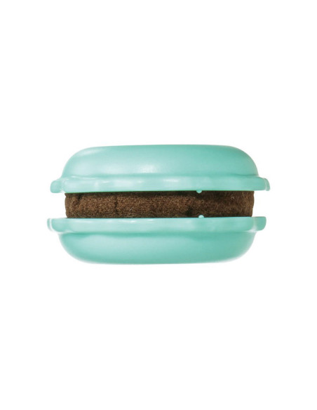 Macaron aiguiseur d´aiguilles et porte aiguille - Pistache