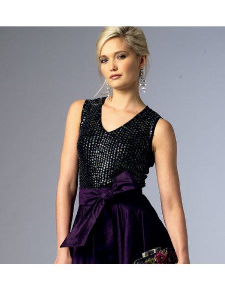 Patron de jupe - Vogue 8980