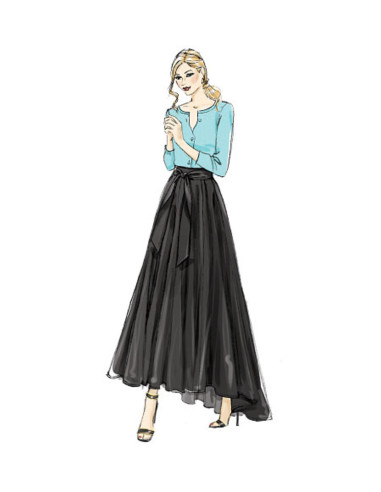 Patron de jupe - Vogue 8980