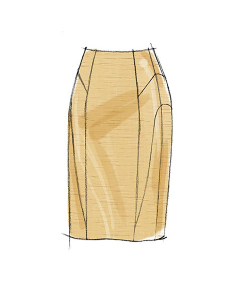 Patron de jupe - Vogue 8750