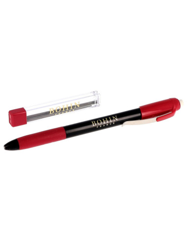 Crayon craie porte-mines extra-fin Bohin - Noir