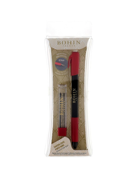 Crayon craie porte-mines extra-fin Bohin - Noir