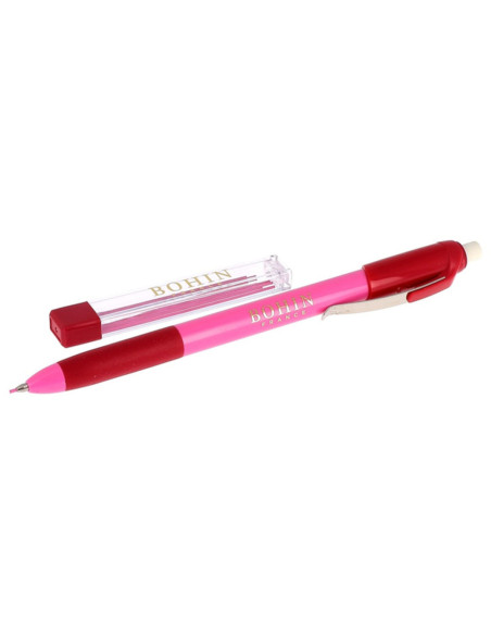Crayon craie porte-mines extra-fin Bohin - Rose