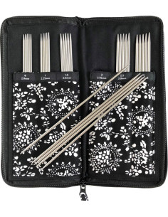 Kit aiguilles double pointes métal ChiaoGoo 2
