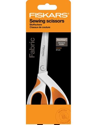 Ciseaux Fiskars RazorEdge Softgrip®  21 cm