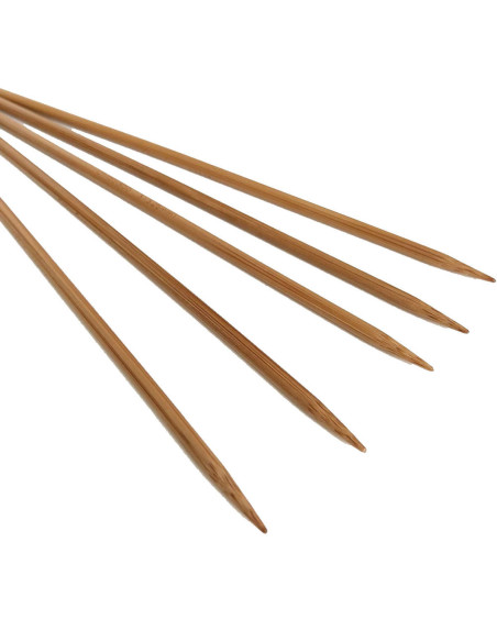 Kit aiguilles double pointes bambou Chiaogoo