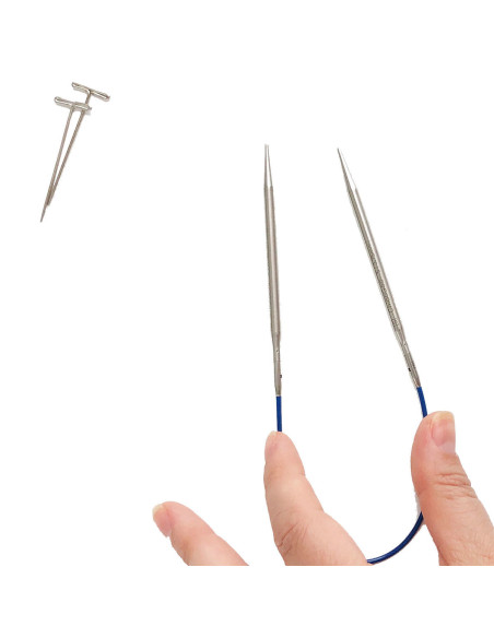 Kit d´aiguilles à tricoter circulaires Shorties Small ChiaoGoo