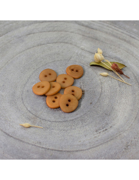 Bouton Corozo Jaipur - Ochre