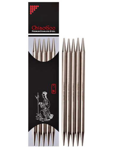 Aiguilles double pointes métal ChiaoGoo