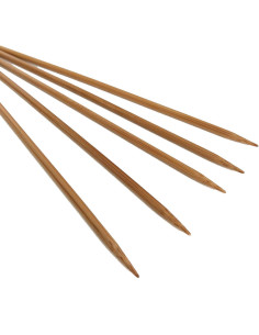 Aiguilles double pointes bambou ChiaoGoo 2