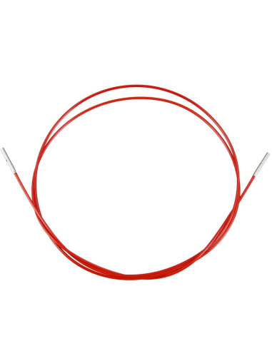 Câble Twist RED pour aiguilles interchangeables ChiaoGoo