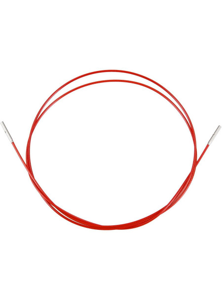 Câble Twist RED pour aiguilles interchangeables ChiaoGoo