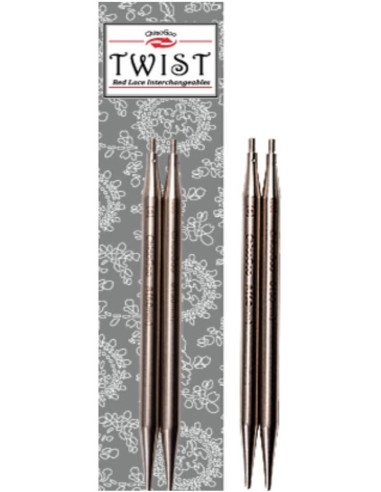 Pointes d´aiguilles métal Twist Lace ChiaoGoo