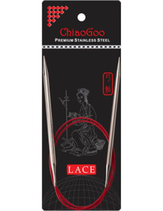 Aiguilles circulaires fixes Red Lace ChiaoGoo