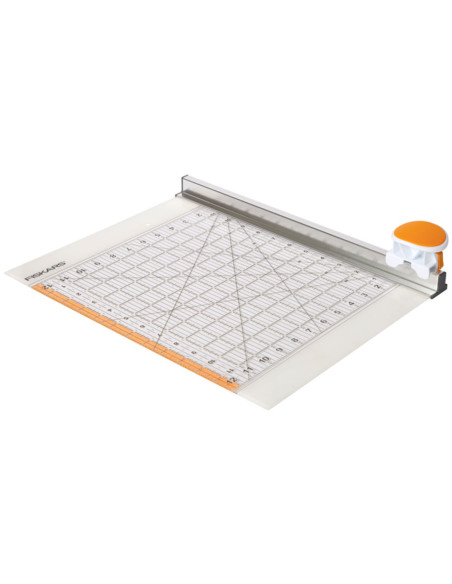 Combiné cutter rotatif & règle  12" x 12" Fiskars