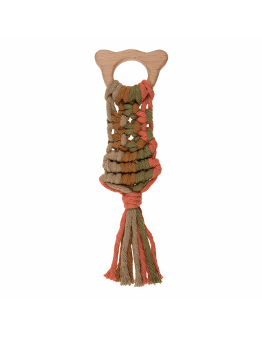 Anneau de dentition en bois - Tête d´ourson