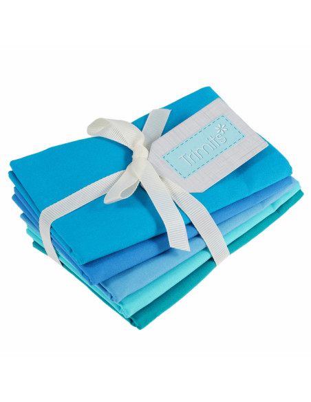 Lot de 5 coupons Fat Quarter - Seaside