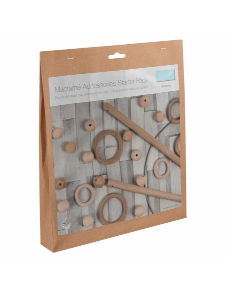 Pack de démarrage d´accessoires pour macramé