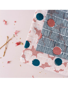 Tissu gaze de coton Mirage Forest - Atelier Brunette 2