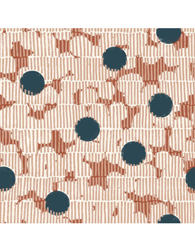 Tissu gaze de coton Mirage Forest - Atelier Brunette