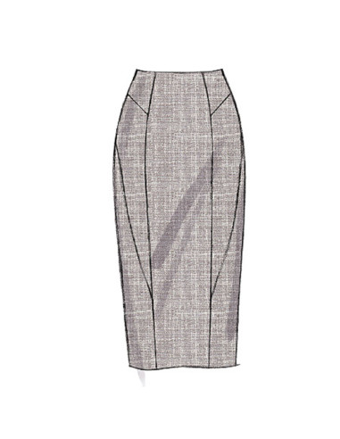 Patron de jupe - Vogue 8750