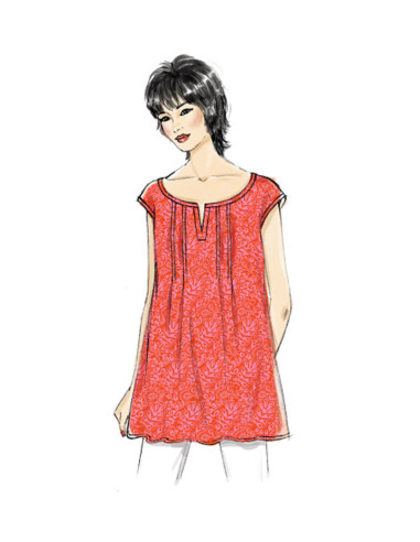 Patron de haut - Butterick 6024