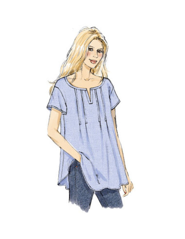 Patron de haut - Butterick 6024