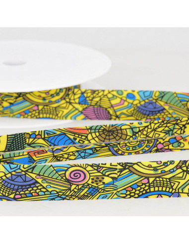 Biais wax - Jaune citron