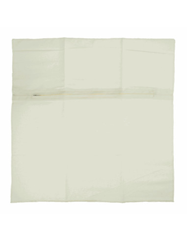 Dos de coussin avec fermeture - Crème