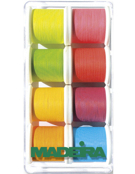 Mini boite de fils à broder Frosted Matt Madeira