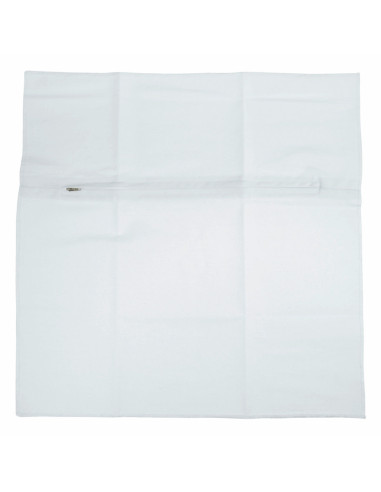 Dos de coussin avec fermeture - Blanc
