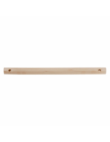 Bâton en bois pour macramé - 20 cm x 15 mm