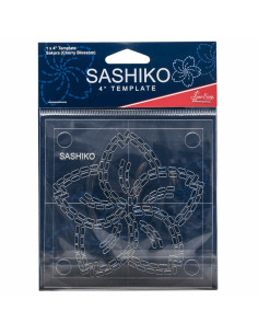 Gabarit pour sashiko - Fleur de cerisier