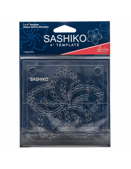 Gabarit pour sashiko - Fleur de cerisier