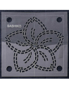 Gabarit pour sashiko - Fleur de cerisier 2