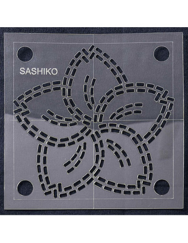 Gabarit pour sashiko - Fleur de cerisier