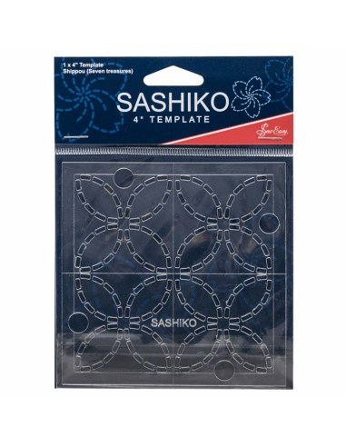 Gabarit pour sashiko - Seven treasures