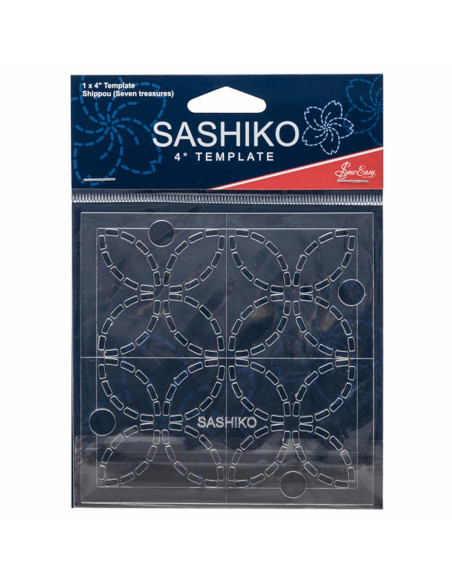 Gabarit pour sashiko - Seven treasures