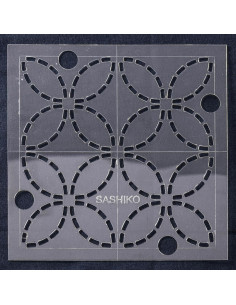 Gabarit pour sashiko - Seven treasures 2