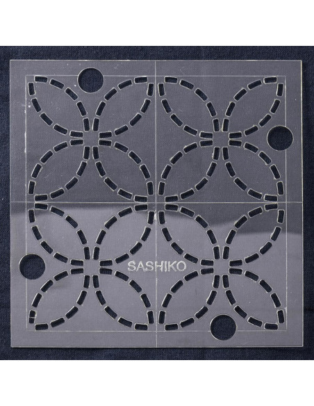 Gabarit pour sashiko - Seven treasures