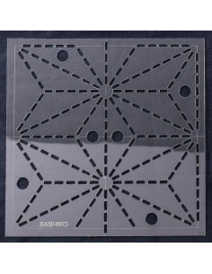 Gabarit pour sashiko - Asa No Ha 2