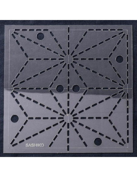 Gabarit pour sashiko - Asa No Ha