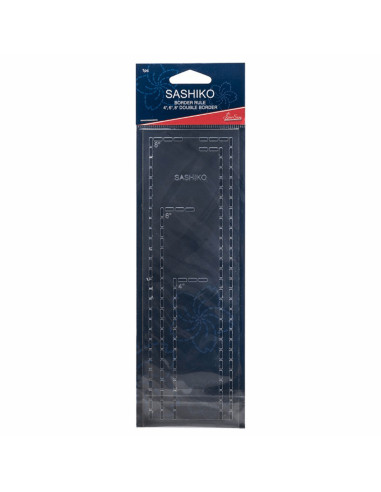 Gabarit pour sashiko - Lignes droites