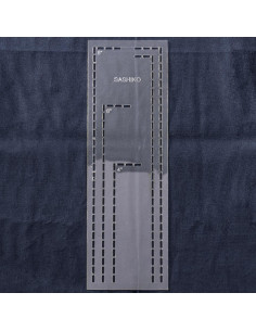 Gabarit pour sashiko - Lignes droites 2
