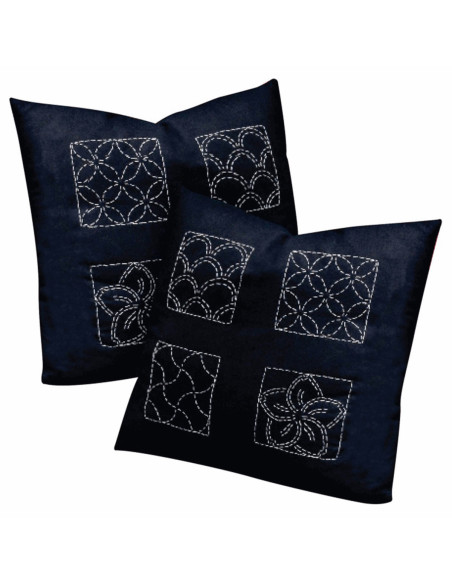 Tissu sashiko - Marine foncé
